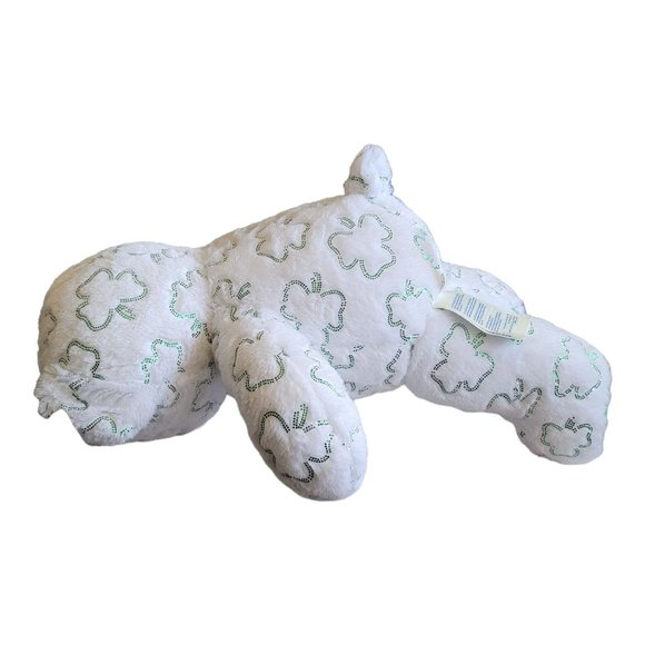 Shimmer Shamrock Clovers 2013 Bear Build A Bear Workshop 17" Retired - Picture 8 of 12